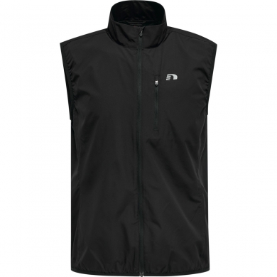 hummel Sport Vest Core - water and wind resistant, breathable, lightweight - black Men